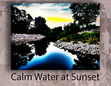 Load image into Gallery viewer, Calm Water at Sunset
