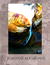 Load image into Gallery viewer, Waterfall at Camp Creek
